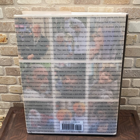 Like New Hardcover Humans of New York Stories by Brandon Stanton - Picture 2 of 8